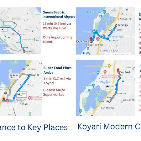 Koyari Modern Condos 9Br 7Ba Sleeps 26 W/ Pool And Roof Deck Palm Beach Bagian luar foto